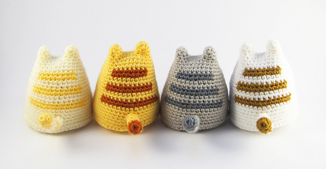 patron gratis amigurumi gato