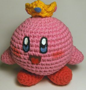 Kirby de crochet