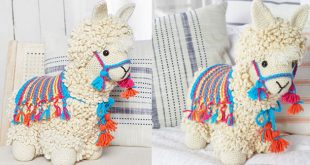 llama de crochet